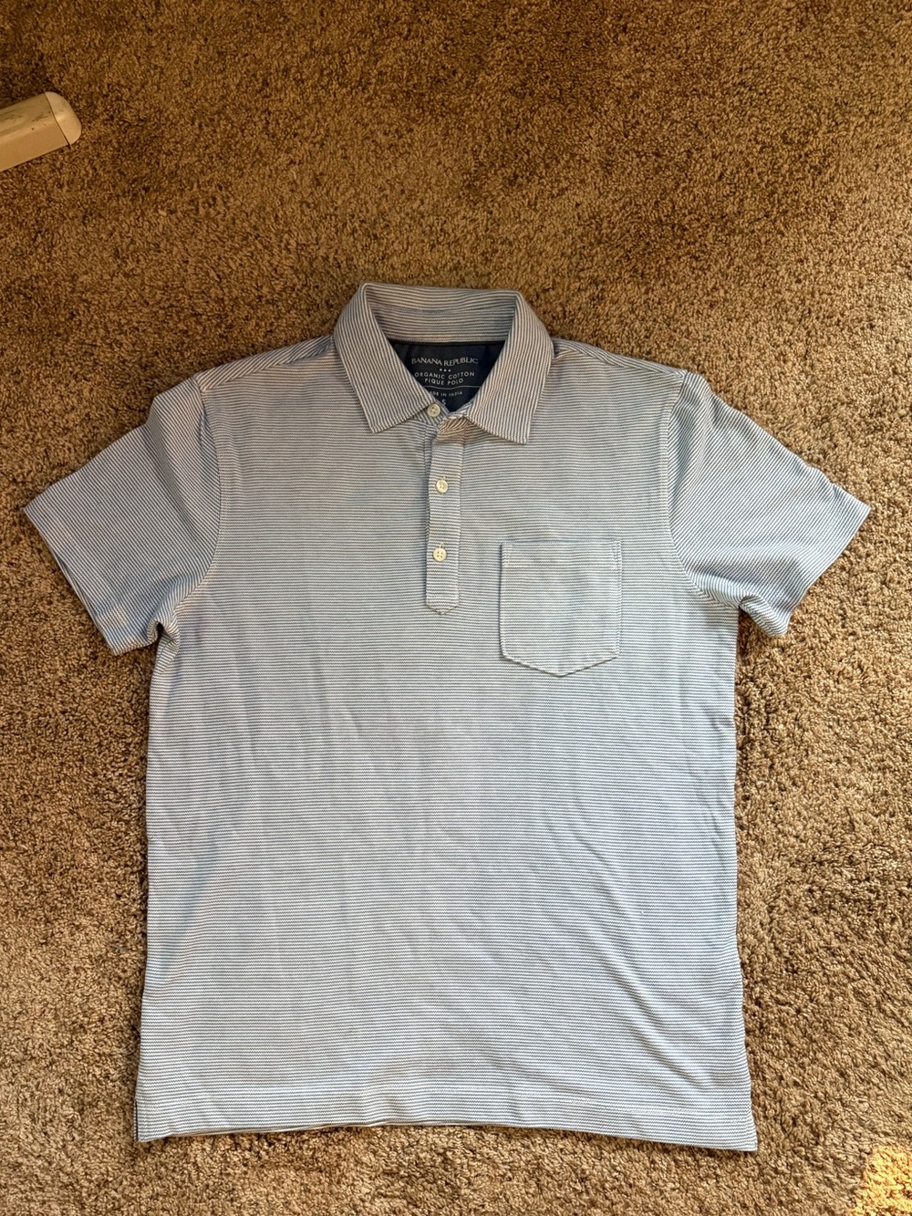 Banana Republic Organic Pique Polo